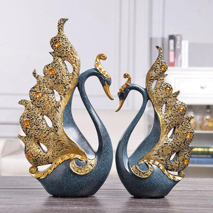 Couple Swan Home Decoration - Pacisia