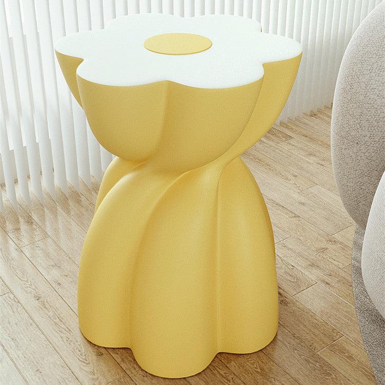 Creamy Wind Floral Coffee Table Floor Ornament - Pacisia