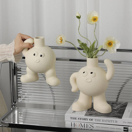 Creative Big Foot Vase Desktop Ornaments - Pacisia