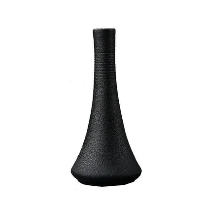 Creative black ceramic small vase - Pacisia