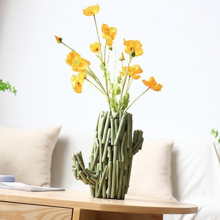 Creative Cactus Flower Vase Ornaments - Pacisia