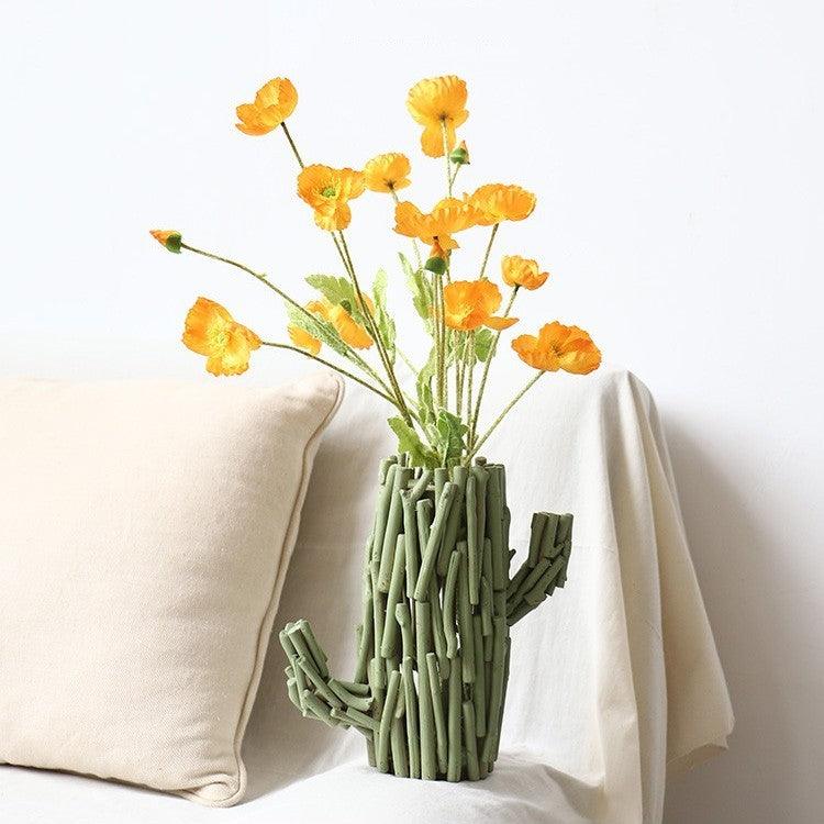 Creative Cactus Flower Vase Ornaments - Pacisia