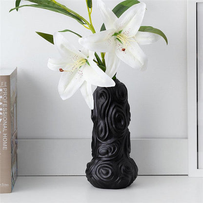 Creative Ceramic Honeycomb Bottle Soft Ceramic Vase - Pacisia