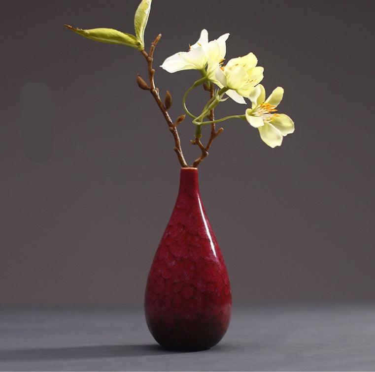 Creative ceramic kiln small vase Guanyin bottle - Pacisia