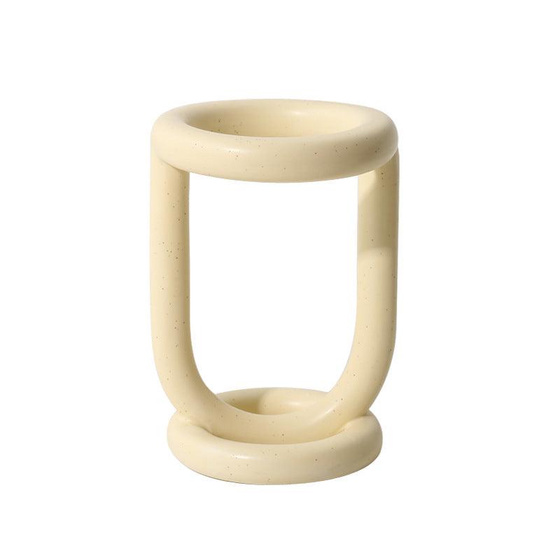 Creative Ceramic Toothbrush Shelf In The Bathroom - Pacisia