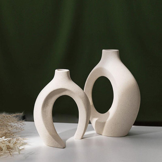 Creative Ceramic Vase Craft Ornament Set - Pacisia