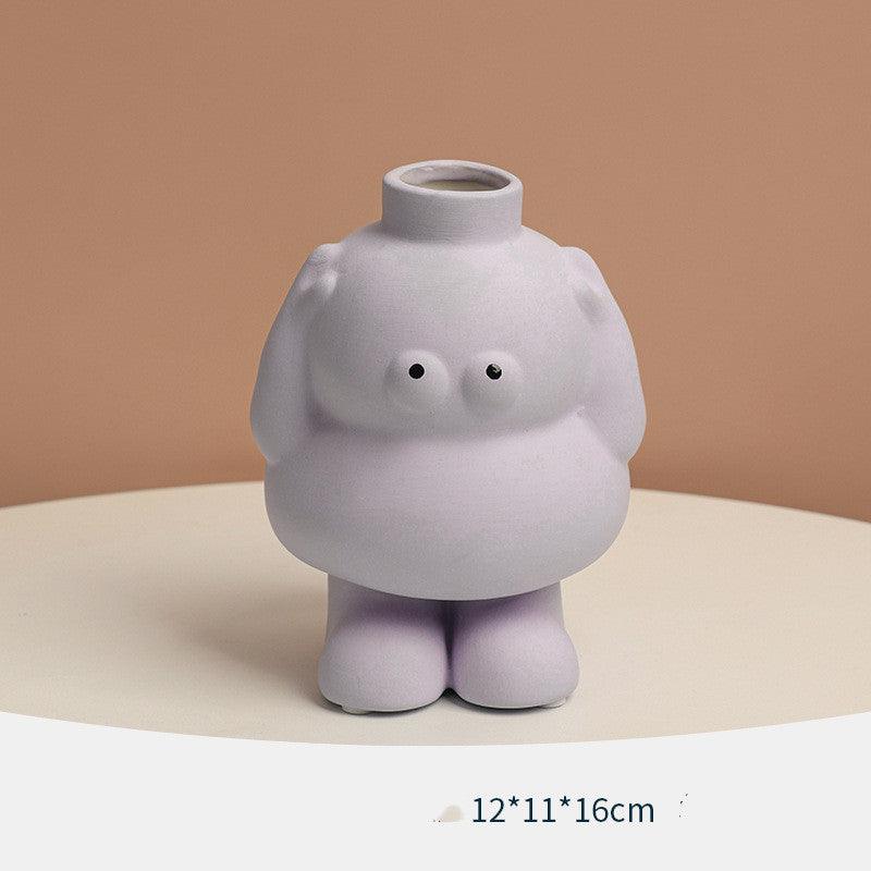 Creative Cute Big Foot Vase Decorative Small Ornaments - Pacisia