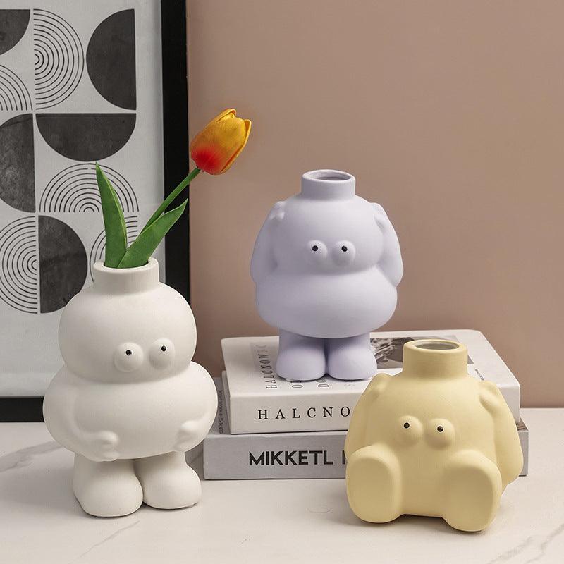 Creative Cute Big Foot Vase Decorative Small Ornaments - Pacisia