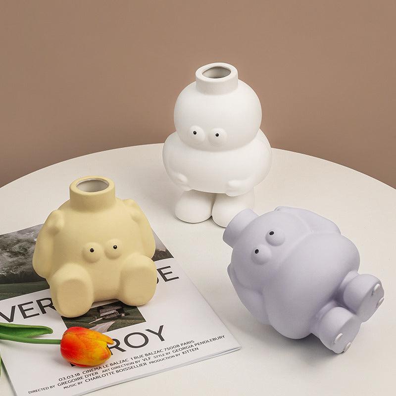 Creative Cute Big Foot Vase Decorative Small Ornaments - Pacisia