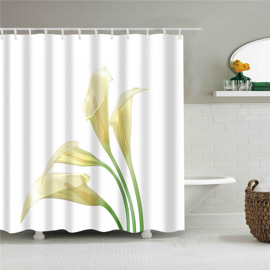 Creative Digital Printing Polyester Shower Curtain - Pacisia