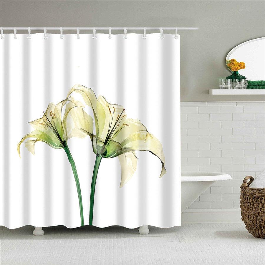 Creative Digital Printing Polyester Shower Curtain - Pacisia