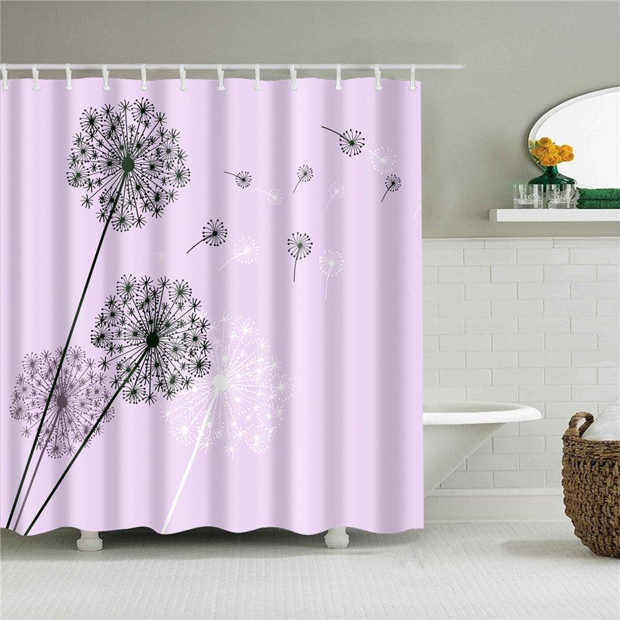 Creative Digital Printing Polyester Shower Curtain - Pacisia