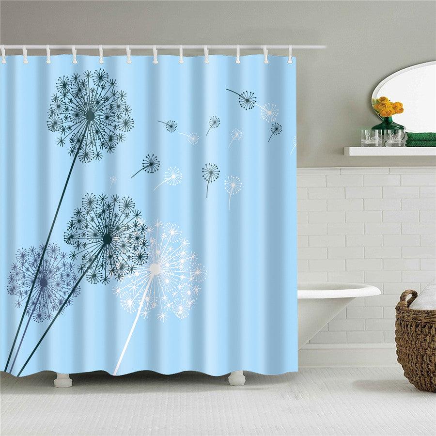 Creative Digital Printing Polyester Shower Curtain - Pacisia