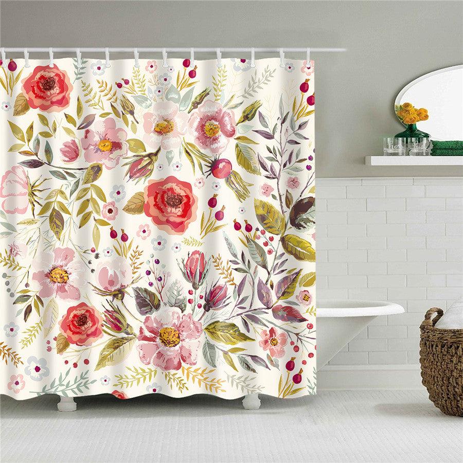 Creative Digital Printing Polyester Shower Curtain - Pacisia