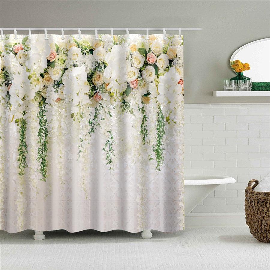 Creative Digital Printing Polyester Shower Curtain - Pacisia