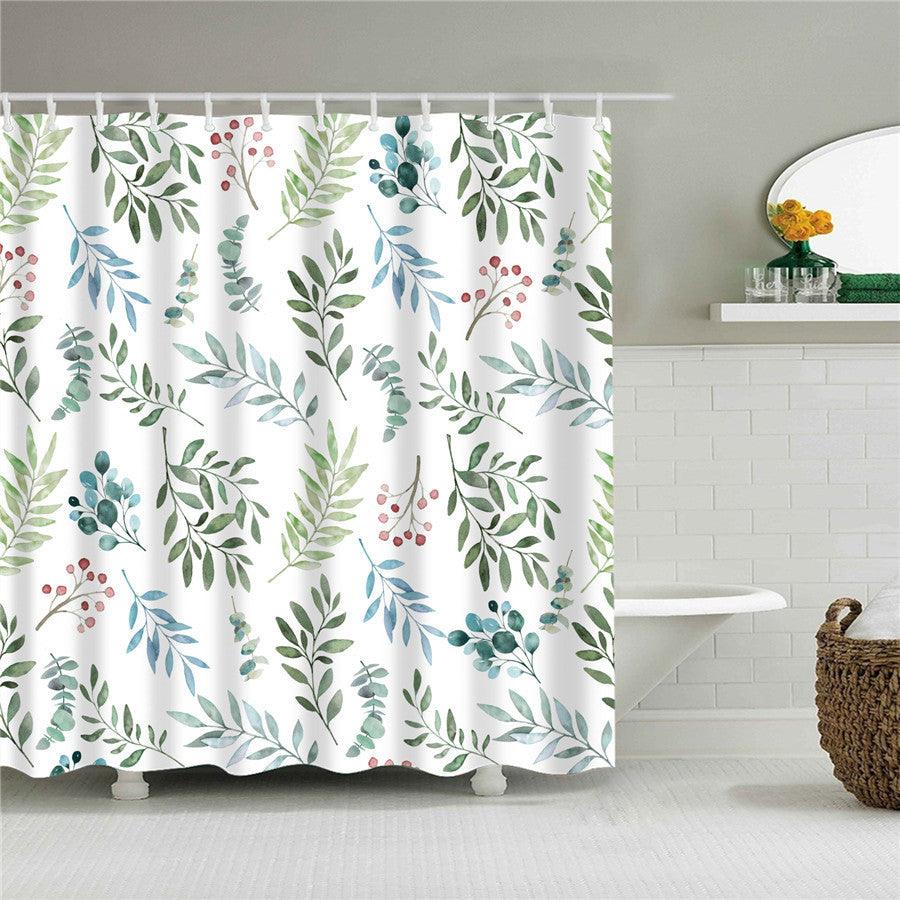 Creative Digital Printing Polyester Shower Curtain - Pacisia
