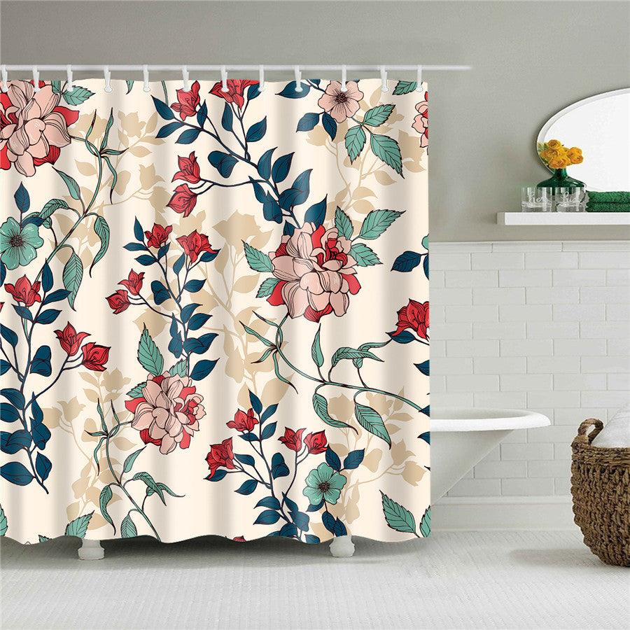 Creative Digital Printing Polyester Shower Curtain - Pacisia