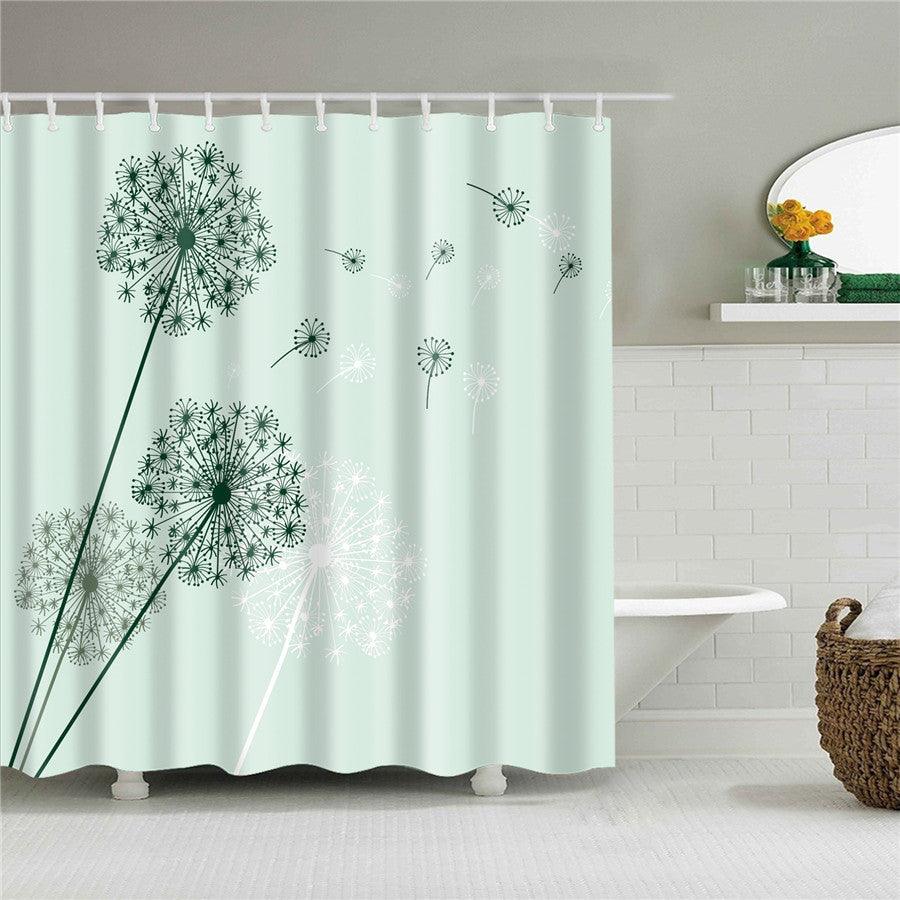 Creative Digital Printing Polyester Shower Curtain - Pacisia