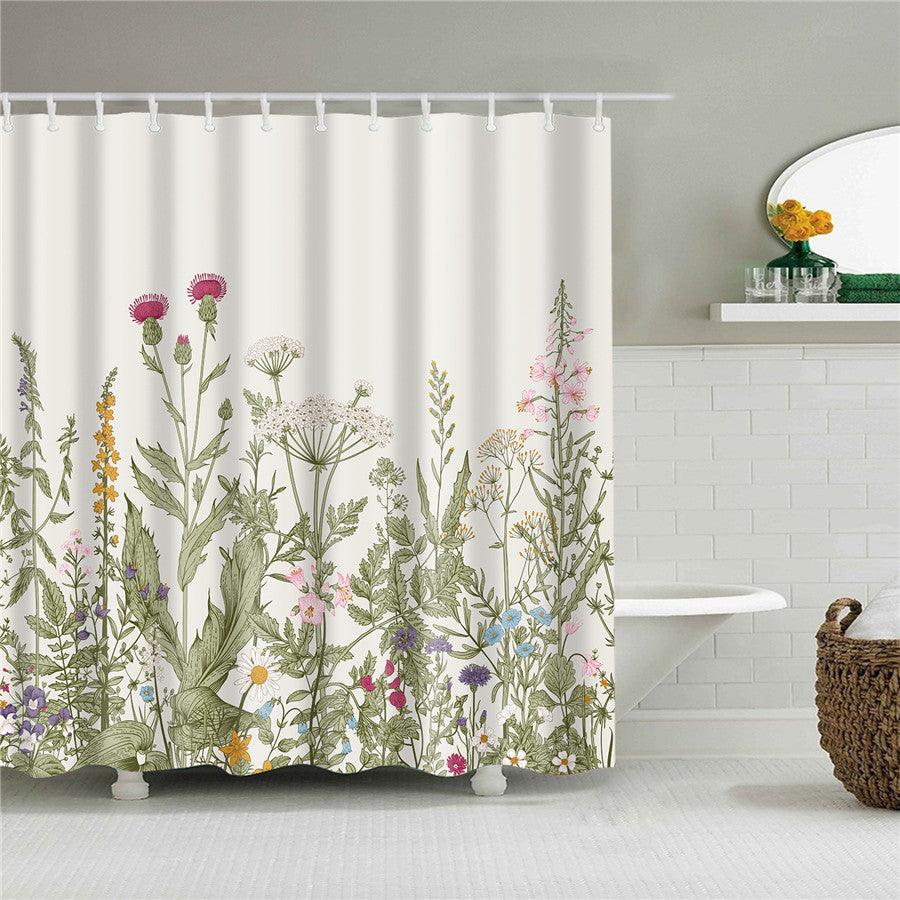 Creative Digital Printing Polyester Shower Curtain - Pacisia