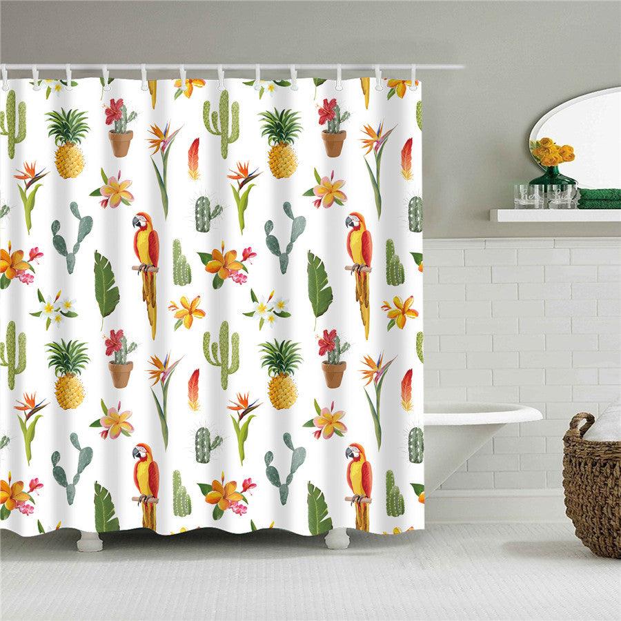 Creative Digital Printing Polyester Shower Curtain - Pacisia