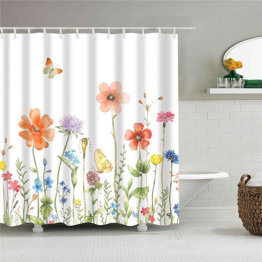 Creative Digital Printing Polyester Shower Curtain - Pacisia
