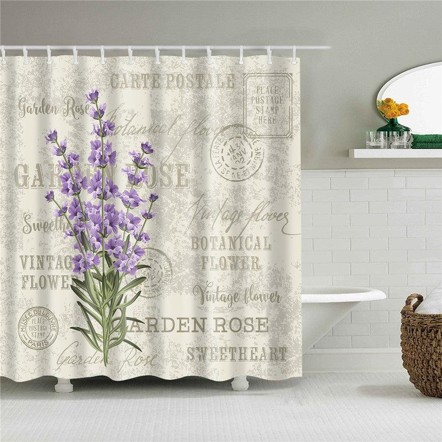 Creative Digital Printing Polyester Shower Curtain - Pacisia