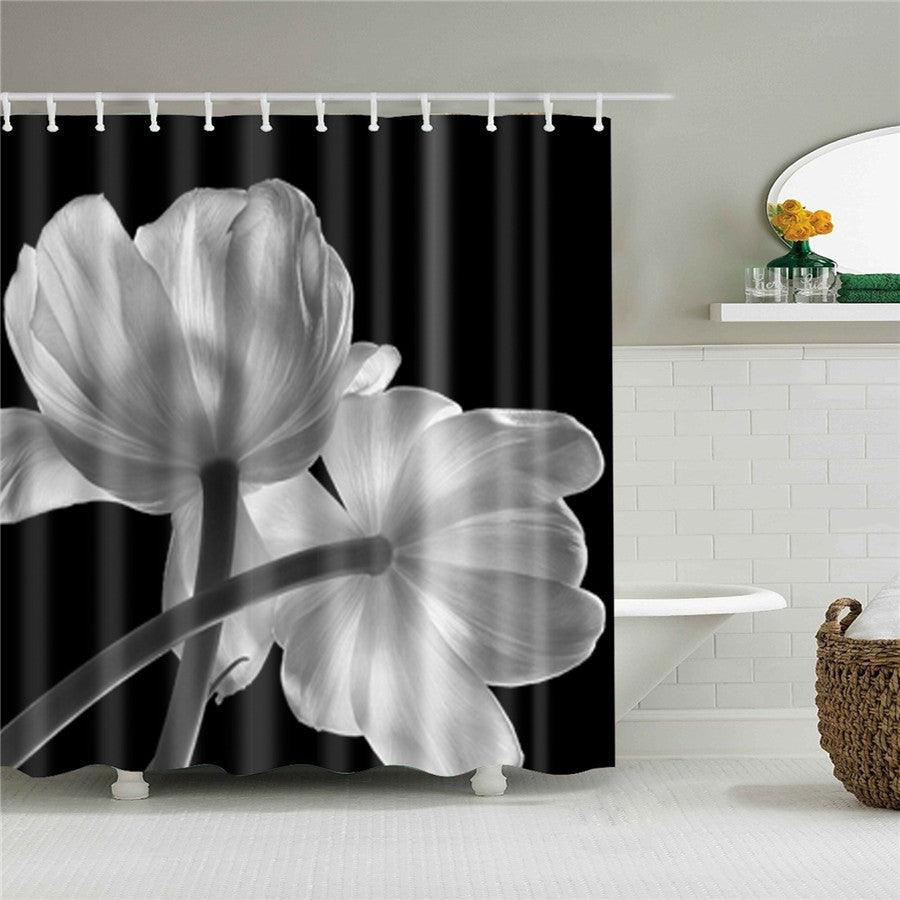 Creative Digital Printing Polyester Shower Curtain - Pacisia