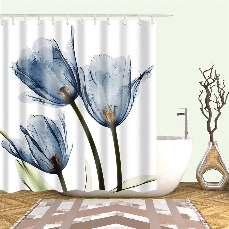 Creative Digital Printing Polyester Shower Curtain - Pacisia
