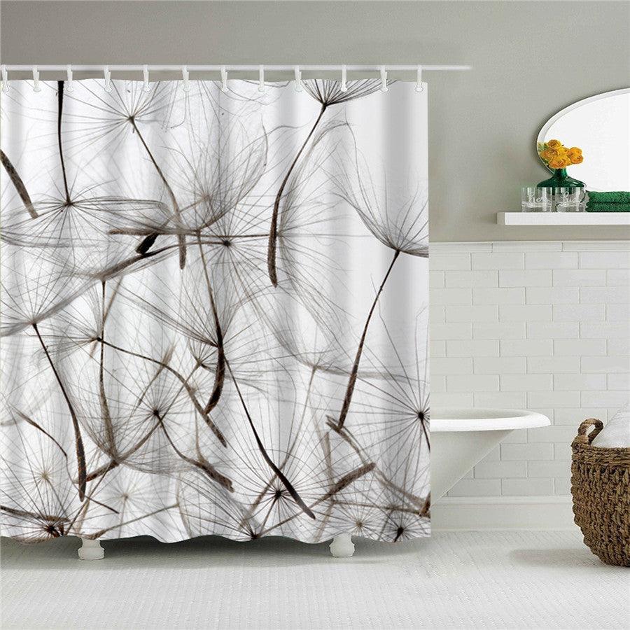 Creative Digital Printing Polyester Shower Curtain - Pacisia