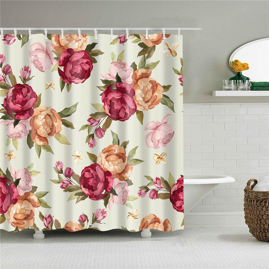 Creative Digital Printing Polyester Shower Curtain - Pacisia