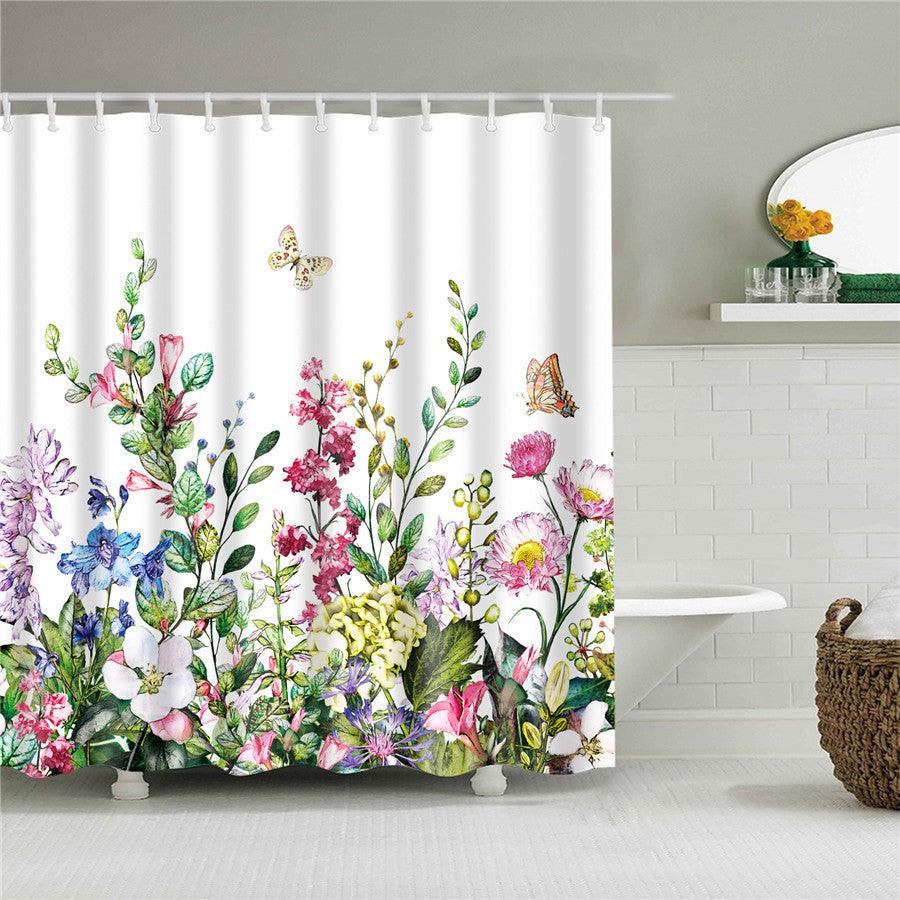 Creative Digital Printing Polyester Shower Curtain - Pacisia