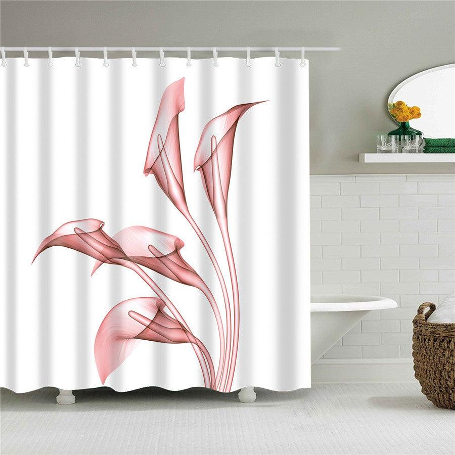 Creative Digital Printing Polyester Shower Curtain - Pacisia