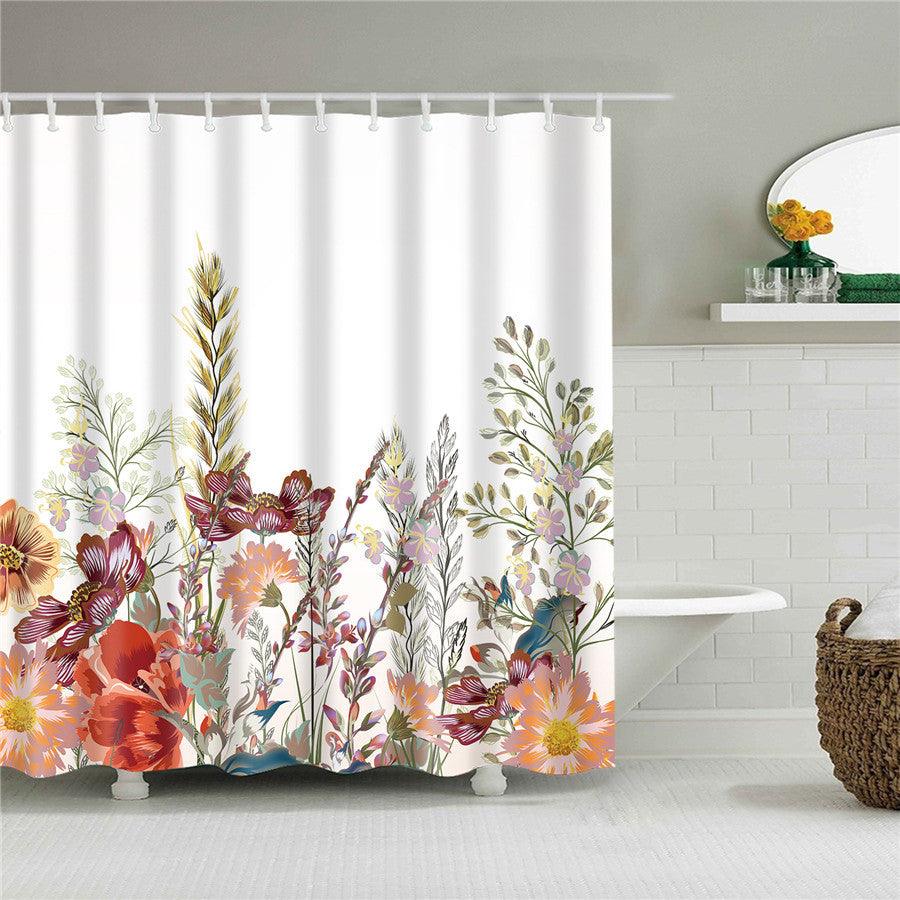 Creative Digital Printing Polyester Shower Curtain - Pacisia