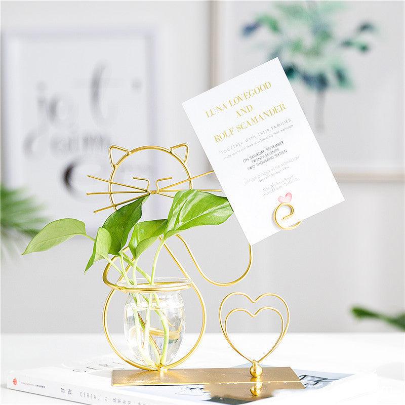 Creative Green Radish Hydroponic Plant Glass Transparent Vase - Pacisia