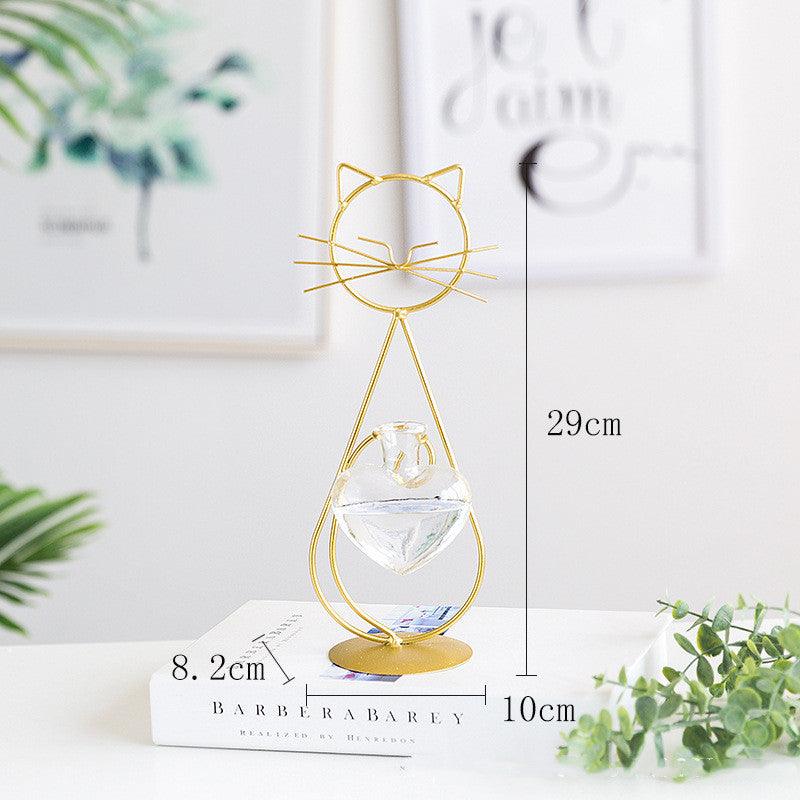 Creative Green Radish Hydroponic Plant Glass Transparent Vase - Pacisia