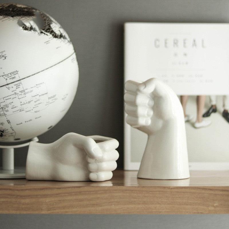 Creative hand shape of ceramic vase - Pacisia