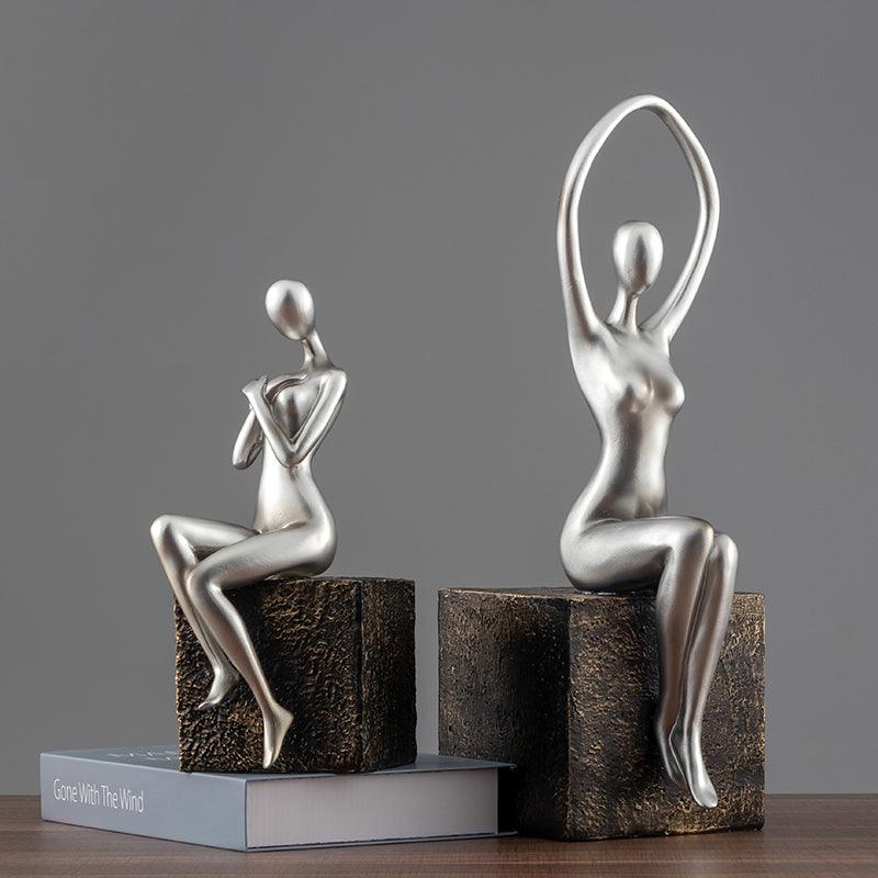 Creative Home Decoration Statue Wine Cabinet - Pacisia