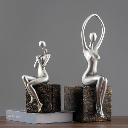 Creative Home Decoration Statue Wine Cabinet - Pacisia