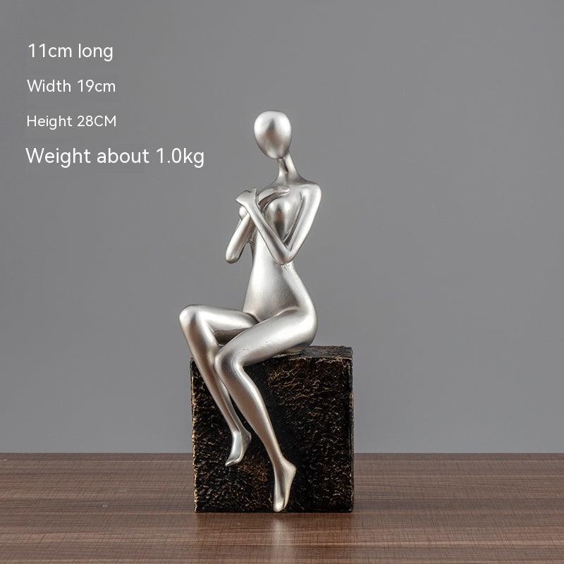 Creative Home Decoration Statue Wine Cabinet - Pacisia
