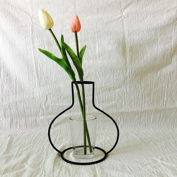 Creative Home Green Radish Wrought Iron Vase Shelf - Pacisia