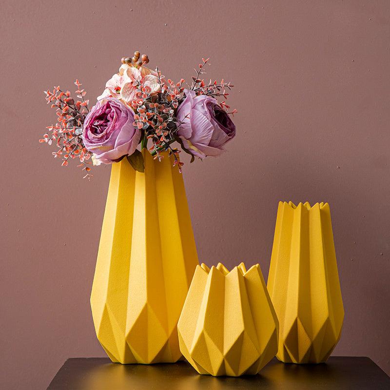 Creative Home Origami Ceramic Vase Decoration - Pacisia