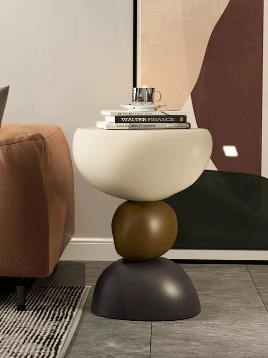 Creative Imitation Stone Tea Table,Nordic Small Side Table,Modern Coffee Table, Corner Table,High-end Home Decoration Furniture - Pacisia