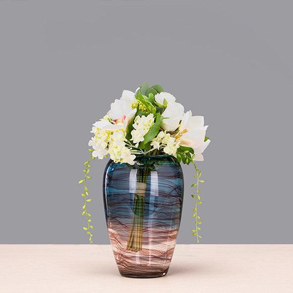 Creative Ink Transparent Glass Vase Living Room - Pacisia