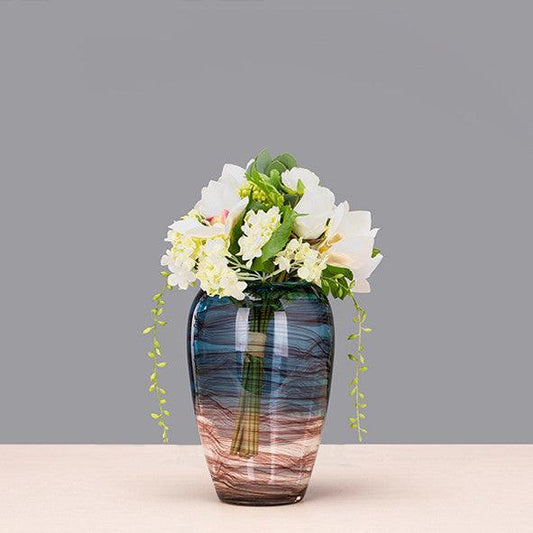 Creative Ink Transparent Glass Vase Living Room - Pacisia