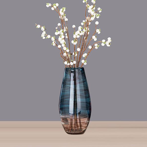 Creative Ink Transparent Glass Vase Living Room - Pacisia