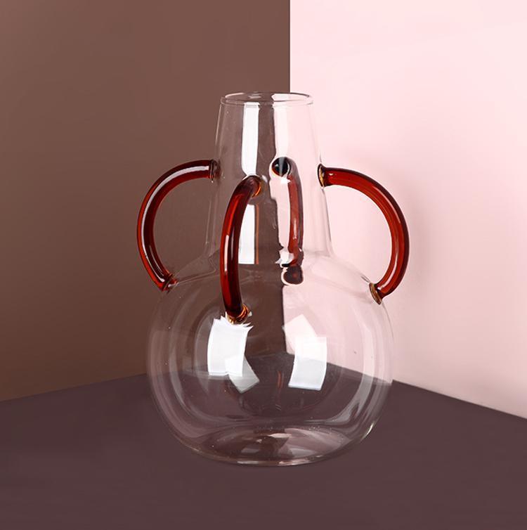 Creative Light Luxury Stained Glass Vase Decoration - Pacisia