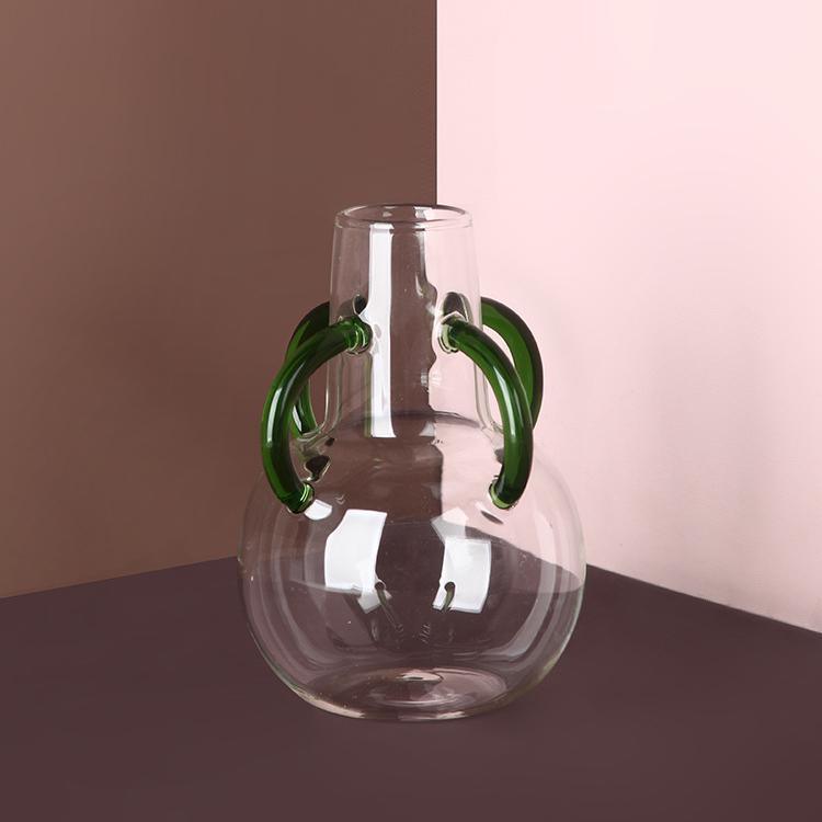 Creative Light Luxury Stained Glass Vase Decoration - Pacisia