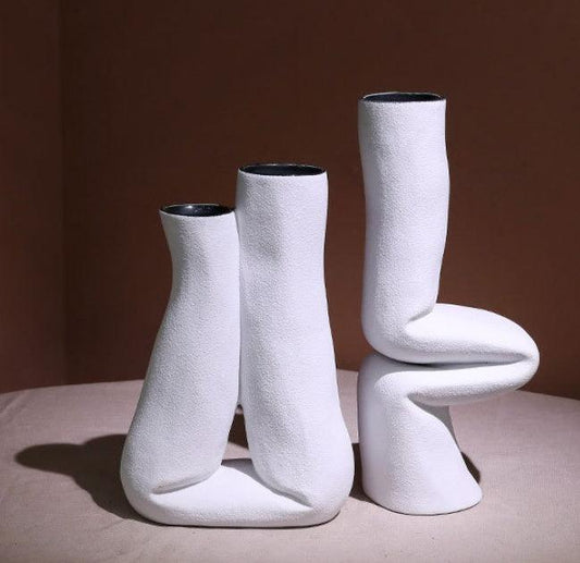 Creative Modern Special-shaped Ceramic Vase Decoration - Pacisia