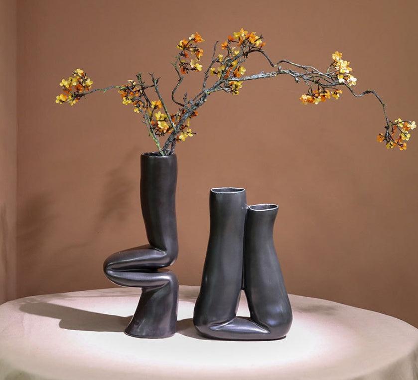 Creative Modern Special-shaped Ceramic Vase Decoration - Pacisia