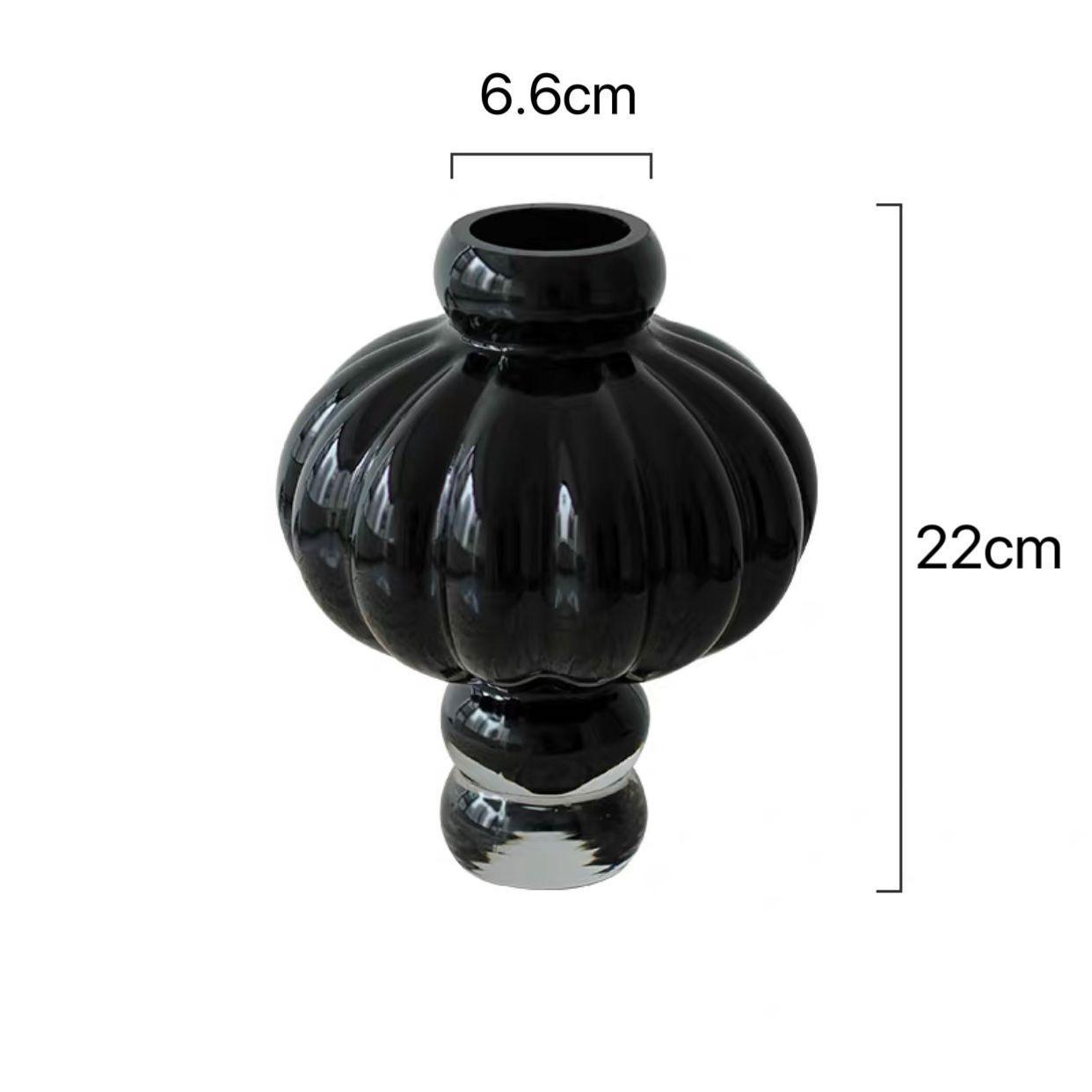 Creative New Lantern Glass Vase Living Room Dining Table Flower Arrangement - Pacisia
